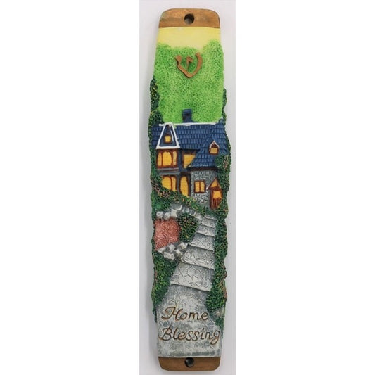 Mezuzah Case - Home Blessing 5"