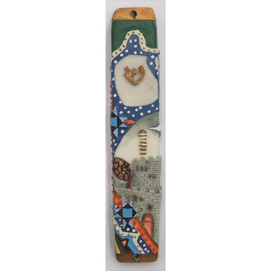 Mezuzah Case - Jerusalem 5"