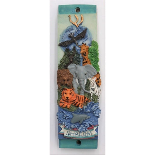 Mezuzah Case - Animals 4"