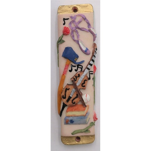 Mezuzah Case - Violin / Baseball Bat 4"